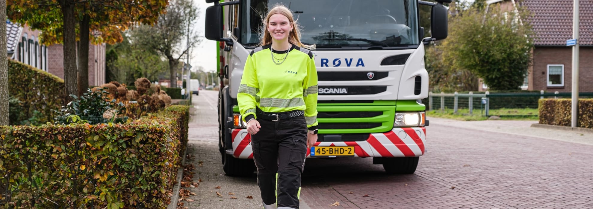 ‘Ik ben niet de enige vrouw bij ROVA, er zijn er wel meer’